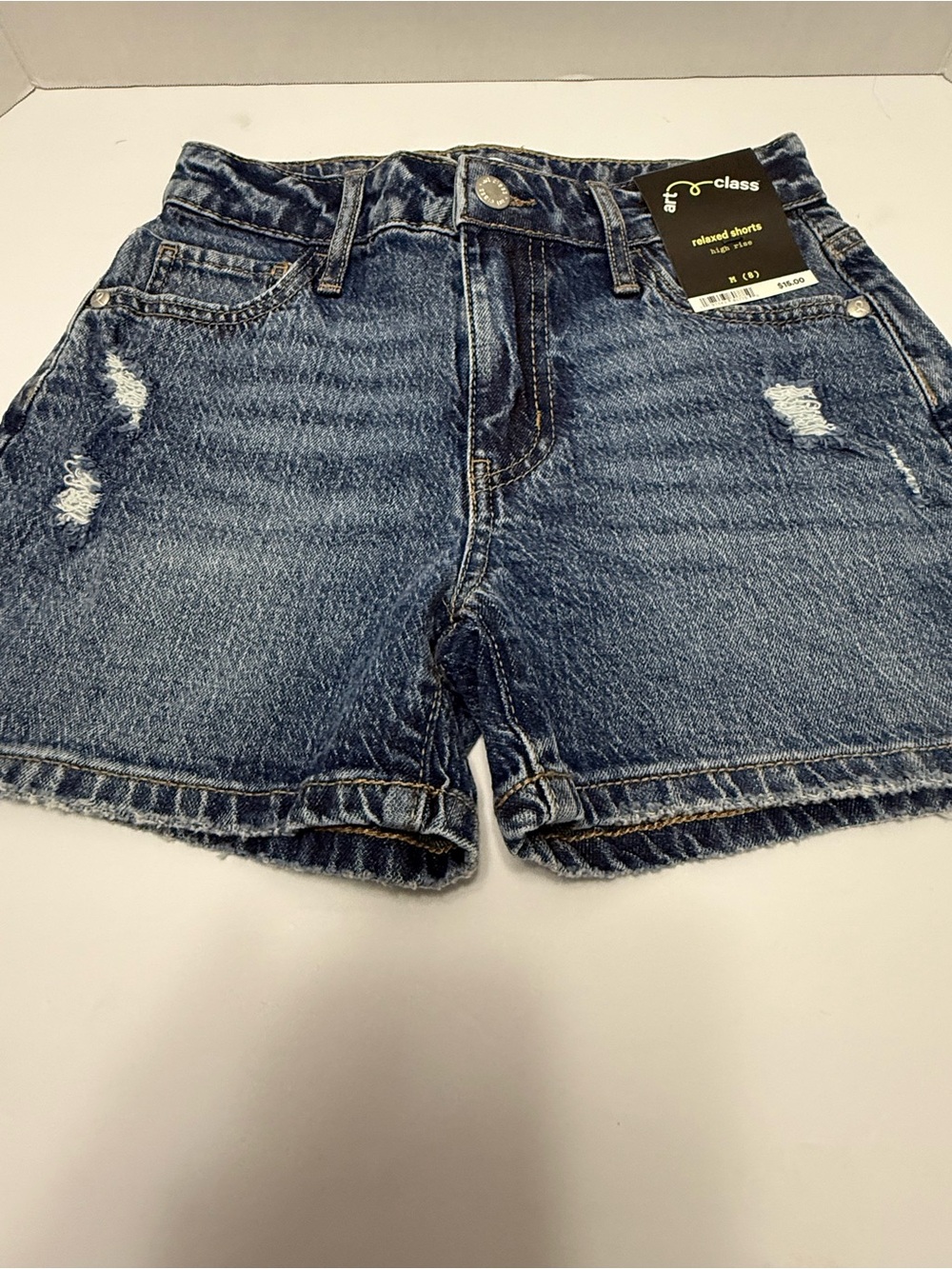 Art Class Relaxed Shorts High Rise